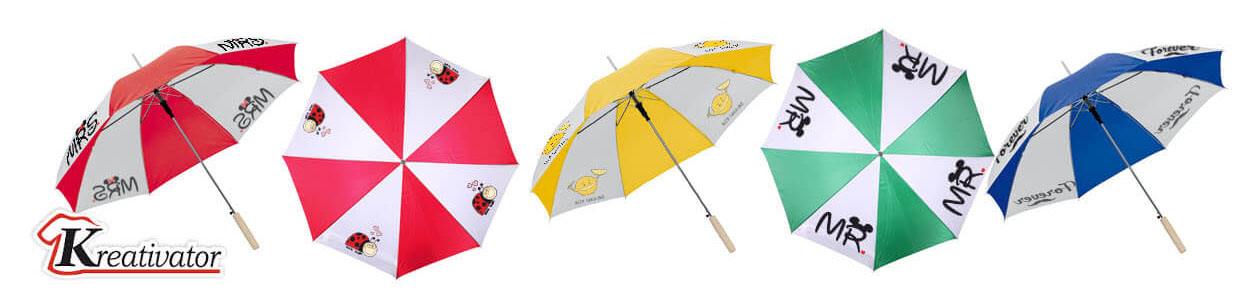 Umbrella with printing Kreativator