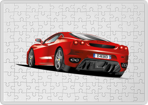 A4 puzzle - 120 darabos